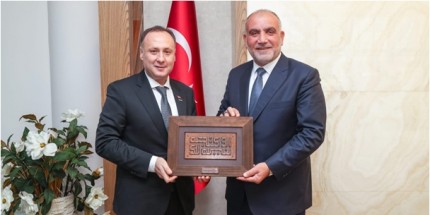 Canik Belediye Başkanı İbrahim Sandıkçı, ASRİAD Yönetimini Ağırladı